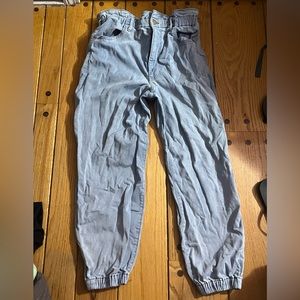 Express Womens joggers light wash